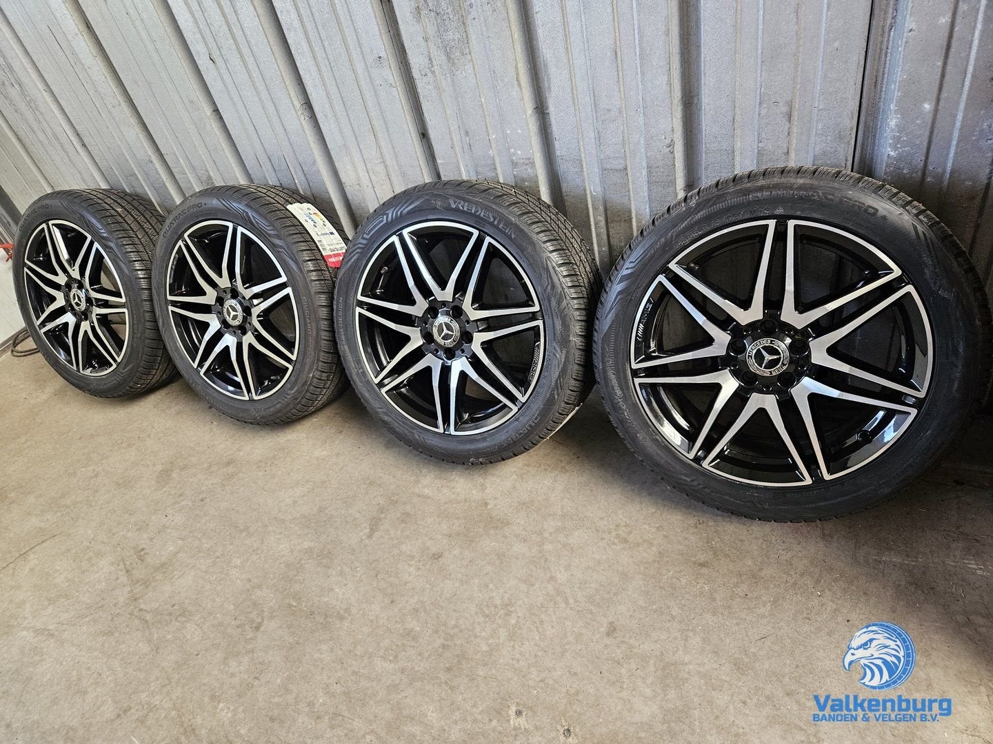 8mm! Originele Mercedes Vito V-klasse AMG W447 TPMS 19 inch, 19 inch, -, -, Banden en Velgen