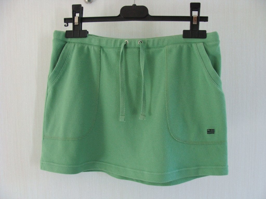Jupe courte, vert pomme, marque Polo Jeans, taille XS, Kleding | Dames, Rokken, Zo goed als nieuw, Maat 34 (XS) of kleiner, Overige kleuren
