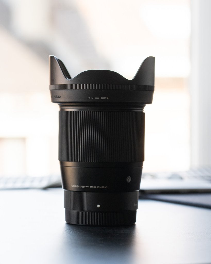 Sigma 16mm f/1.4 DC DN Contemporary E-Mount, Audio, Tv en Foto, Foto | Lenzen en Objectieven, Ophalen, Sony E-mount, Gebruikt