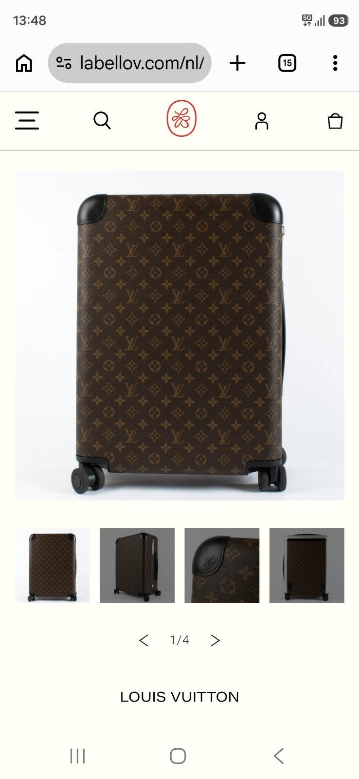 louis vuitton valiezen, Handtassen en Accessoires, Ophalen, Zo goed als nieuw, Leer