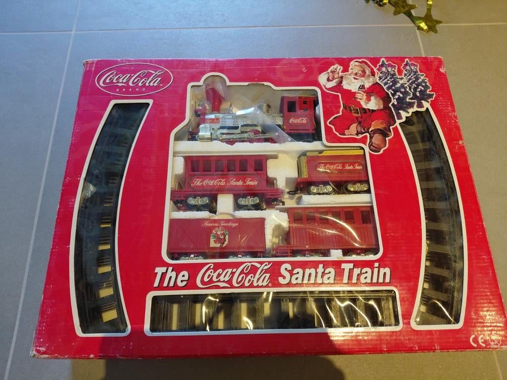 Coca cola trein met baterijen, Ophalen of Verzenden