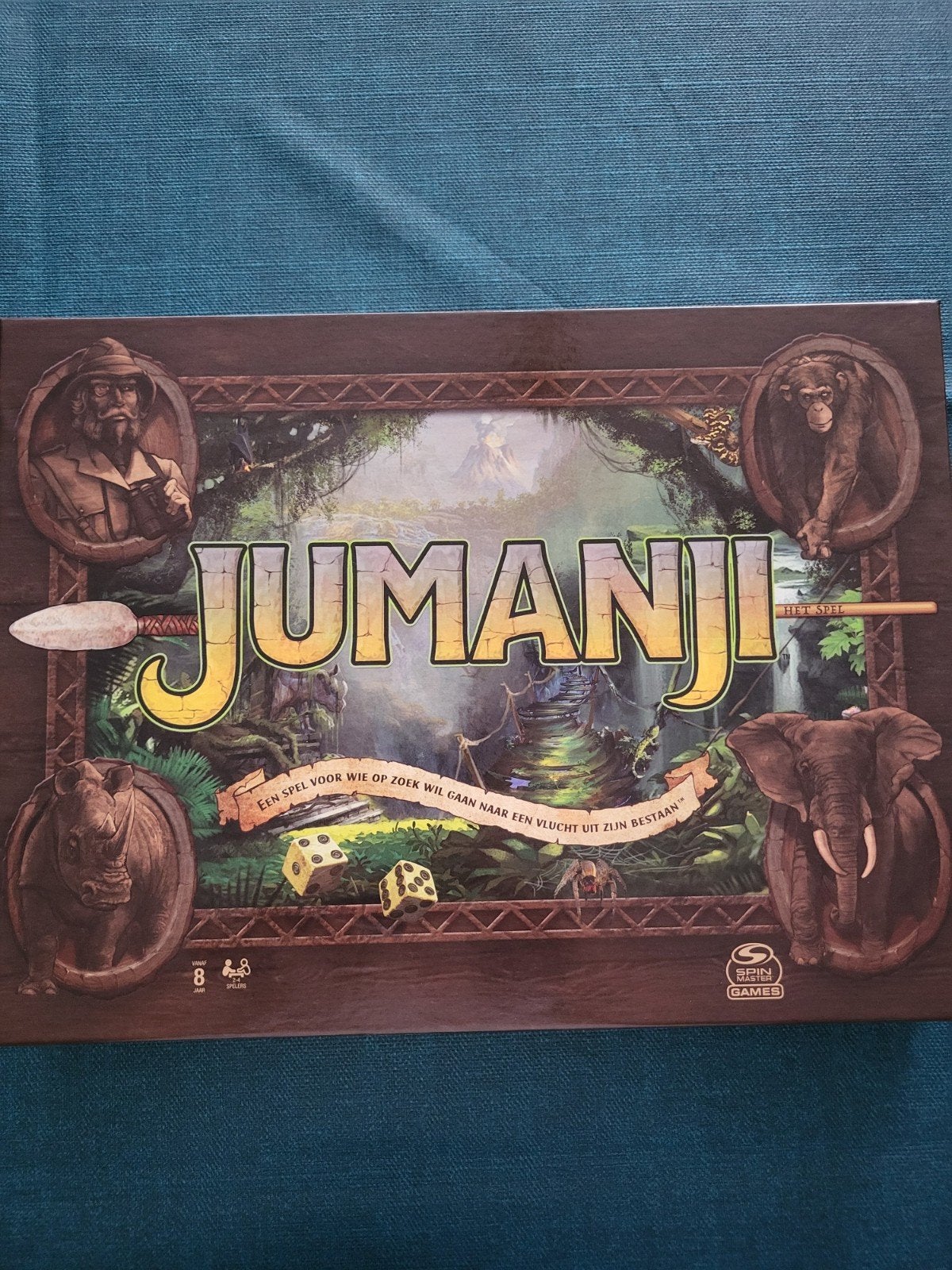 Gezelschapsspel Jumanji, Ophalen, Nieuw