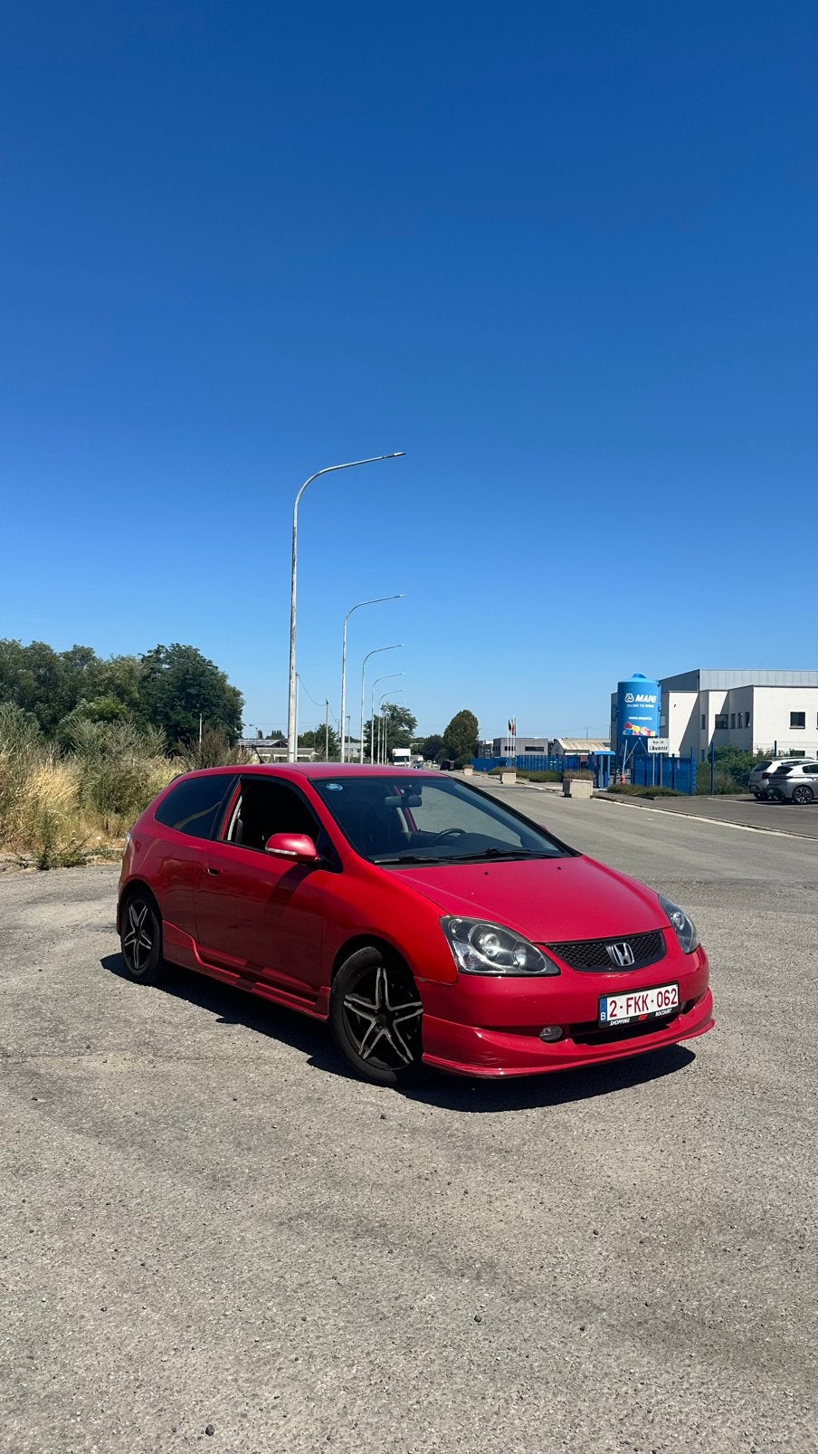 Honda Civic 2005, Autos, Honda, Particulier, Civic, Pack sport, Essence, Coupé, 3 portes, Boîte manuelle, Rouge, Traction avant