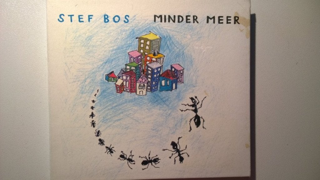Stef Bos - Minder Meer, Cd's en Dvd's, Ophalen of Verzenden, Zo goed als nieuw, Pop, Album