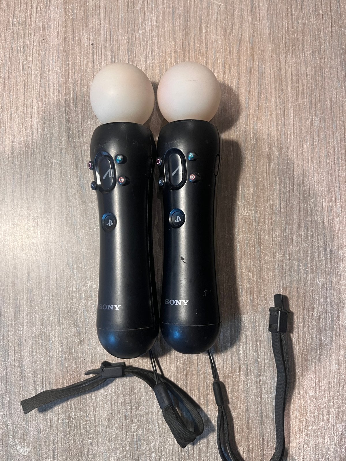 Sony PlayStation Move Motion Controllers (2 stuks), Gebruikt, Verzenden, PlayStation 3, Controller