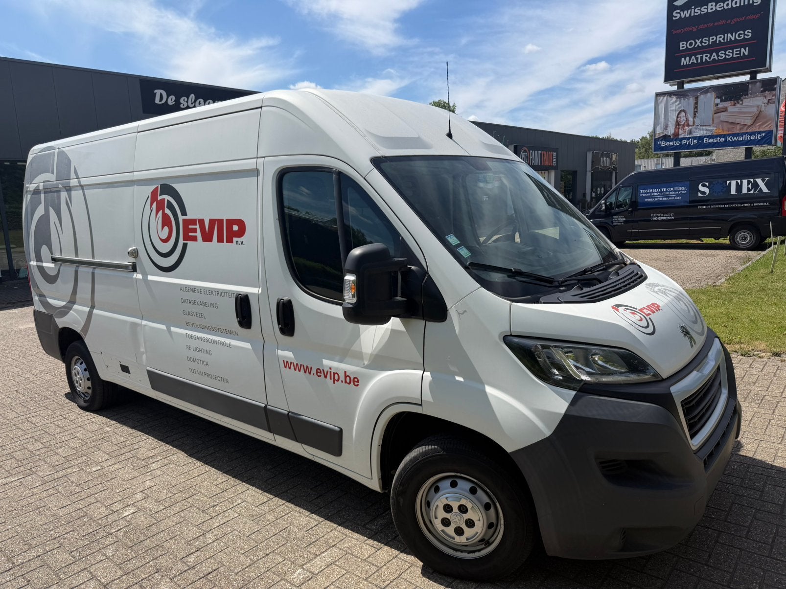 Peugeot boxer 2018, Autos, Euro 6, 3 places, Boîte manuelle, Noir