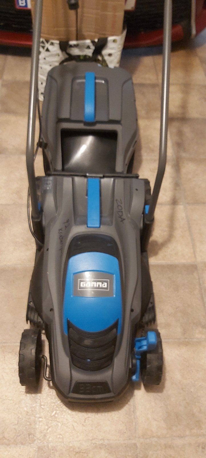 tondeuse à gazon Gamma, Démarrage électrique, Tondeuse rotative, Comme neuf, 40 à 49 cm