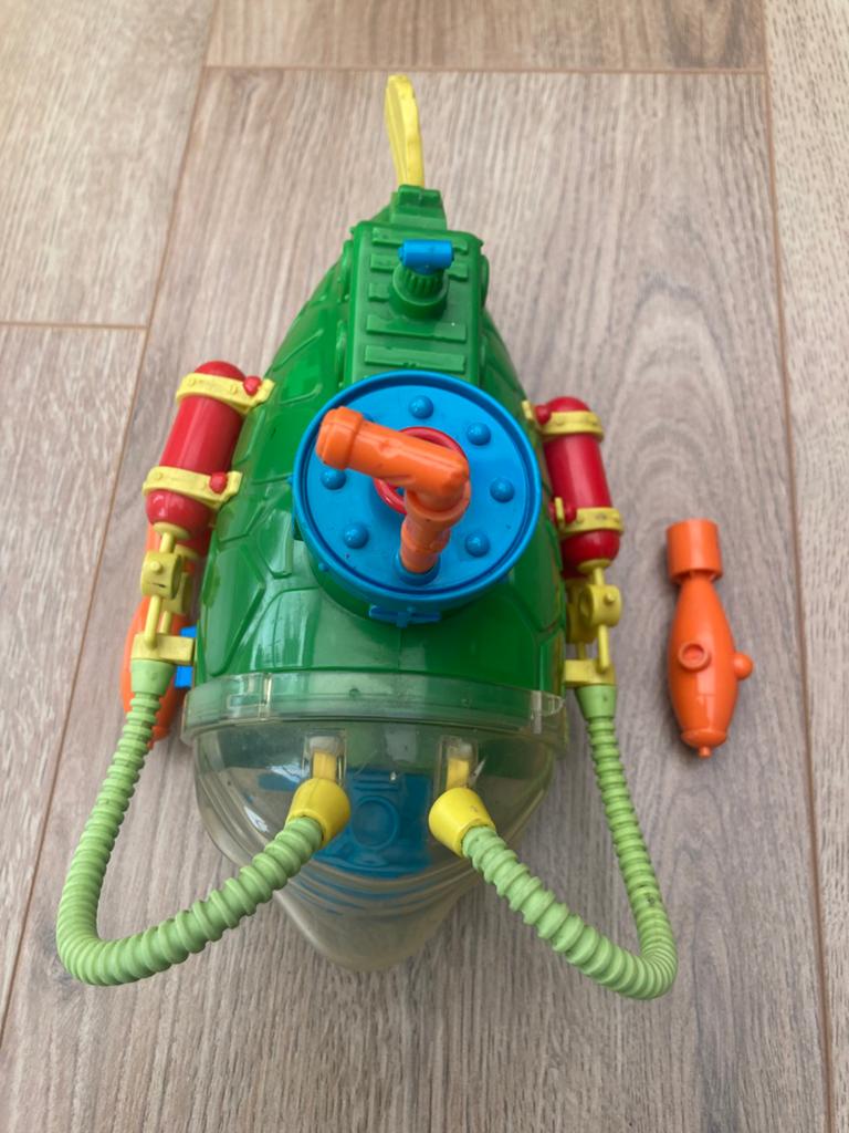 Ninja turtles sewer sub, Kinderen en Baby's, Speelgoed | Actiefiguren, Verzenden, Gebruikt