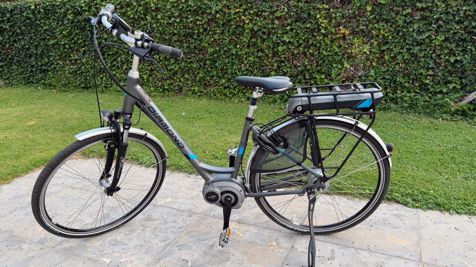 BOSCH E-Bike Diamond met middenmotor, Zo goed als nieuw, 51 tot 55 cm, 50 km per accu of meer, Ophalen