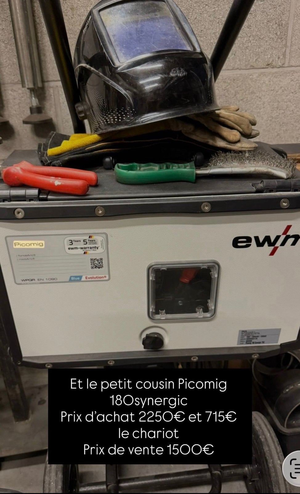 Picomig, Enlèvement, Comme neuf