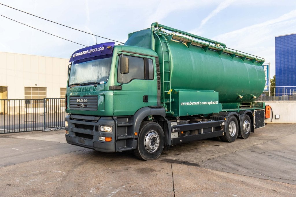 MAN TGA 26.350 BL - LAMBRECHT 15000 L/5comp., Autos, Entreprise, 257 kW, MAN, Vitres électriques