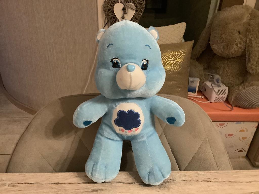 Troetelbeertjes (Care Bears) pluche character (29 cm), Overige merken, Overige karakters, Beer, Blauw