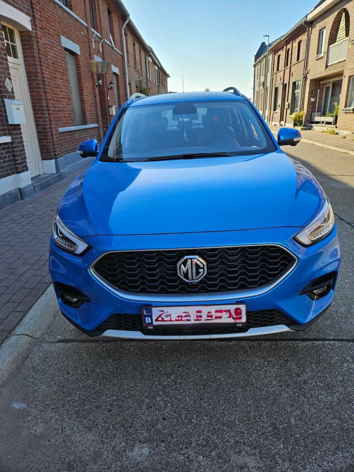 MG ZS 1.0 T-GDi Luxury Automaat | Blauw | 11/06/2024 |, Autos, MG, ZS, Bleu, Automatique, Particulier