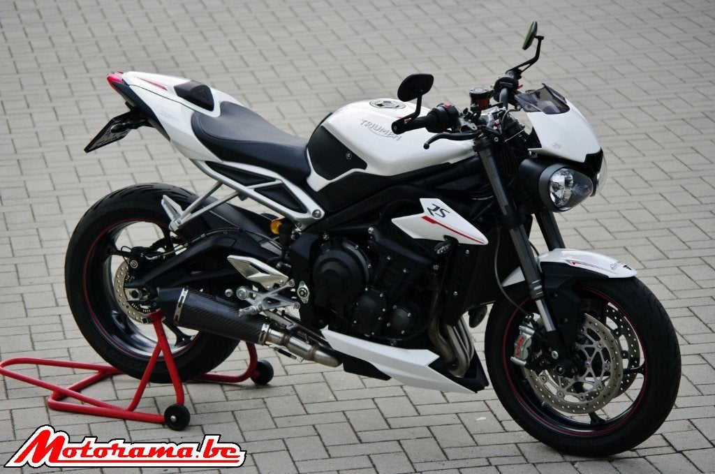 Triumph Street Triple RS 765 - 2019 - 23000 km @Motorama, Motorrijbewijs A, Bedrijf, 3 cilinders, 765 cc