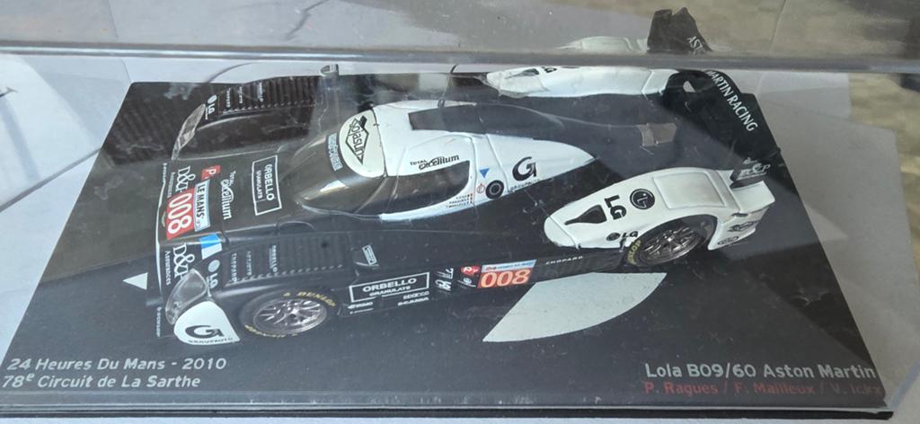 Lola B09/60 Aston Martin 1/43, Enlèvement