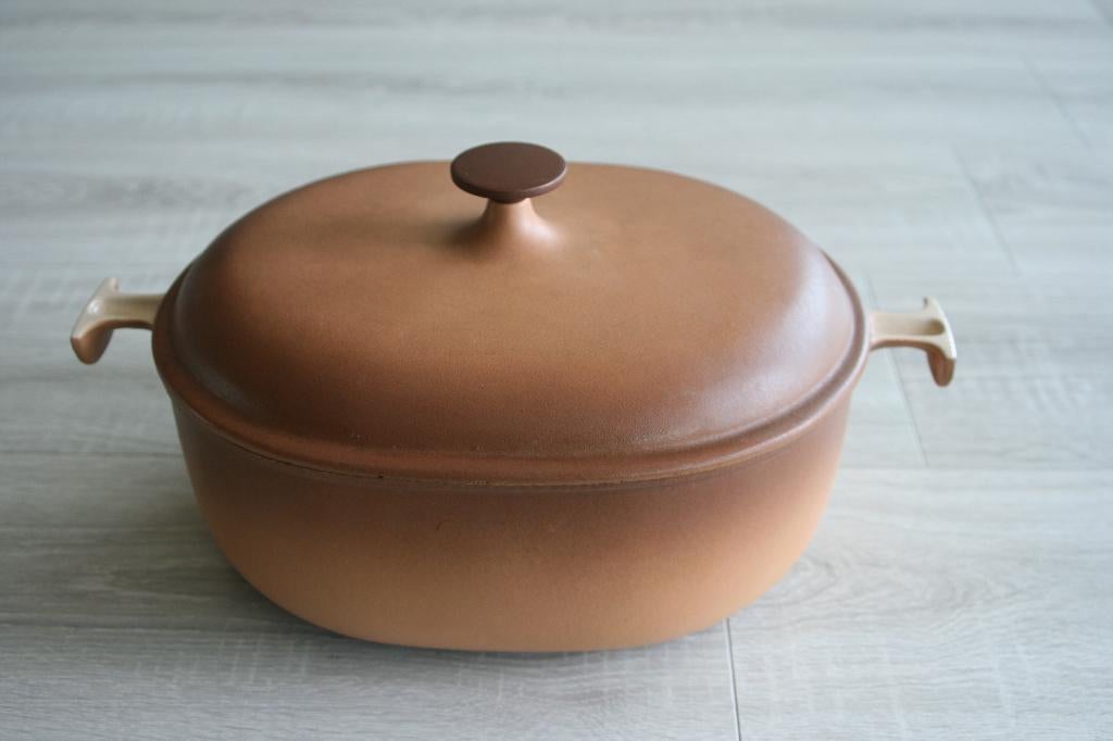 Le Creuset pot 29, Huis en Inrichting, Keuken | Potten en Pannen, Ophalen of Verzenden, Gebruikt, Koekenpan of Braadpan