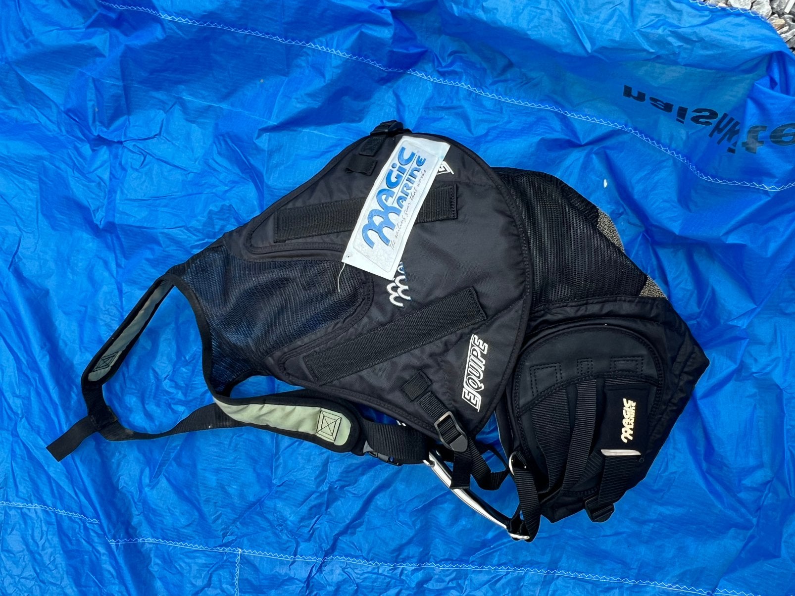 Magic Marine Equipe XS/S trapezeharnas - Nieuwstaat, Ophalen, Zo goed als nieuw