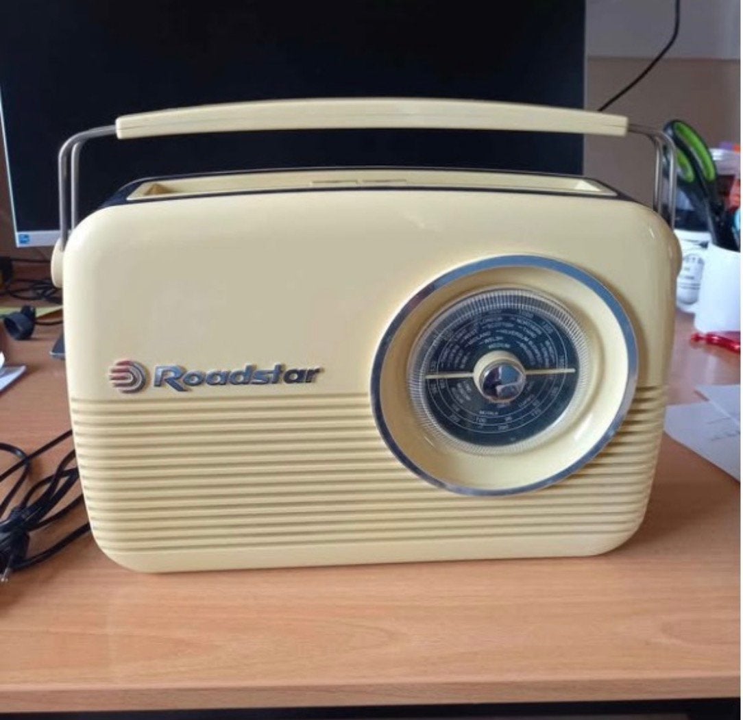 Radiostijl jaren 50 retro, Audio, Tv en Foto, Radio's, Ophalen, Zo goed als nieuw, Radio