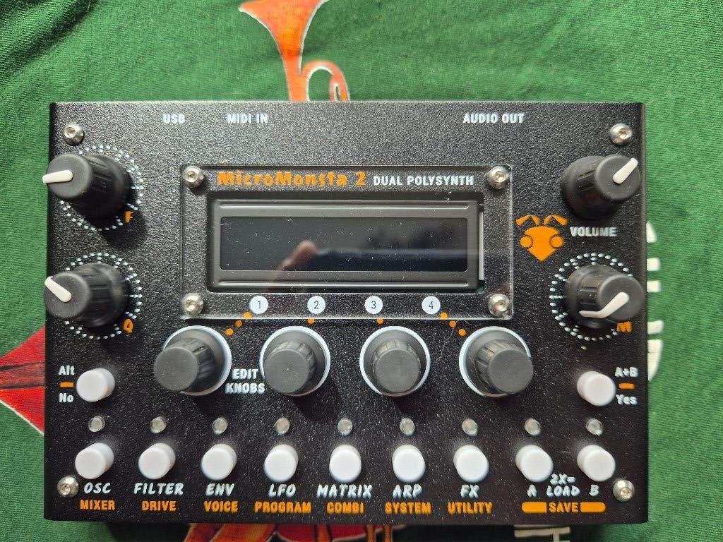 Audiothingies MicroMonsta2 - GLOEDNIEUW + VOLLEDIGE GARANTIE, Muziek en Instrumenten, Ophalen of Verzenden, Nieuw