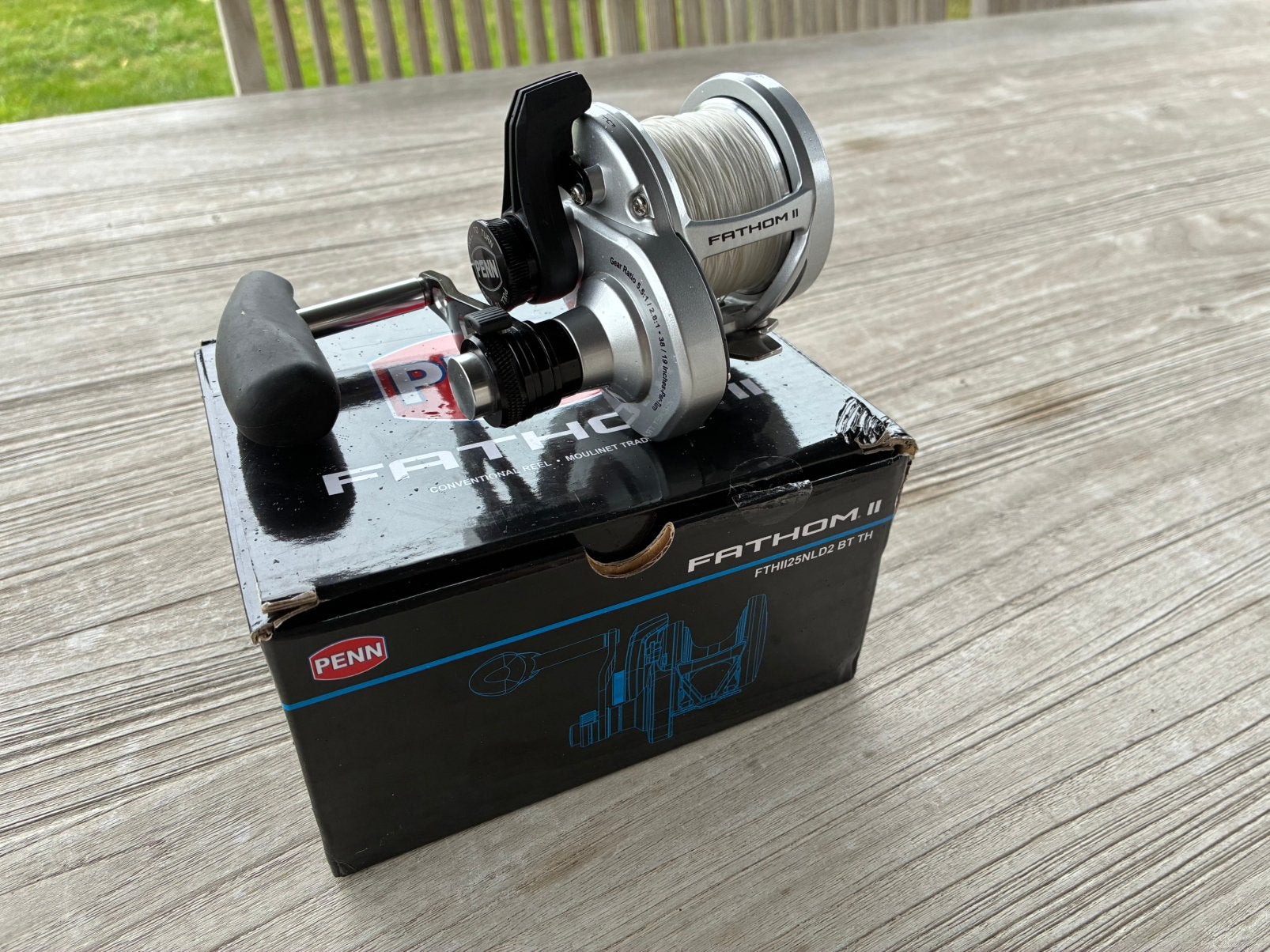 Penn Fathom II 25NLD2, Ophalen