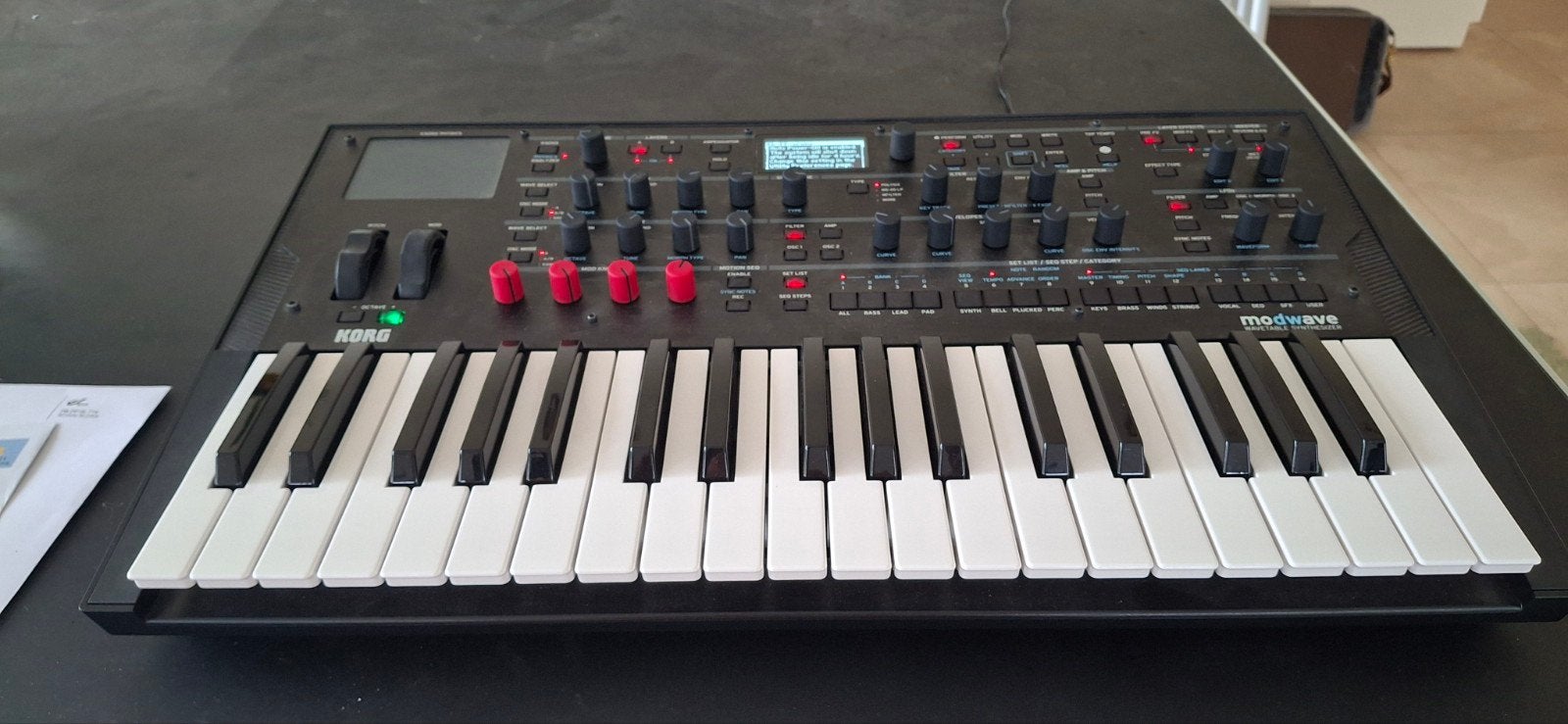 Modwave + Draagtas, Gebruikt, Korg, Met midi-aansluiting, Ophalen