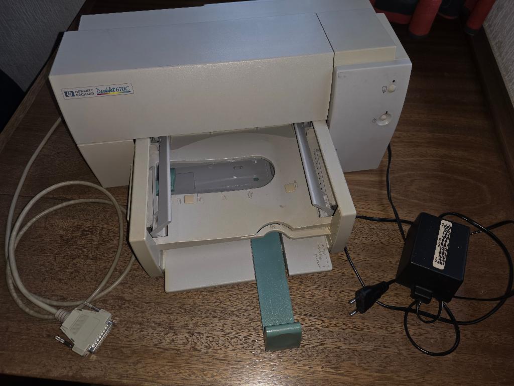 Oude HP 670C-printer, Computers en Software, Ophalen, Gebruikt, Kleur printen, Printer