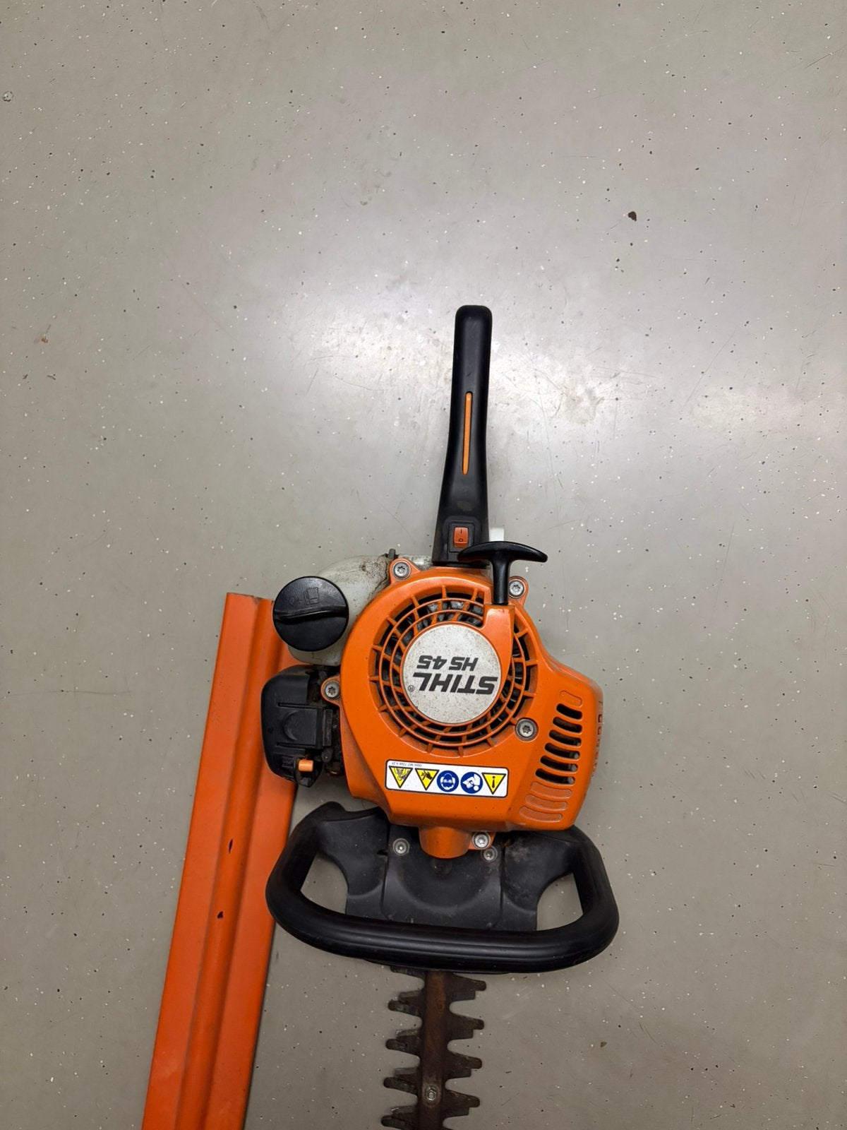 heggenschaar stihl, Tuin en Terras, Ophalen, Zo goed als nieuw
