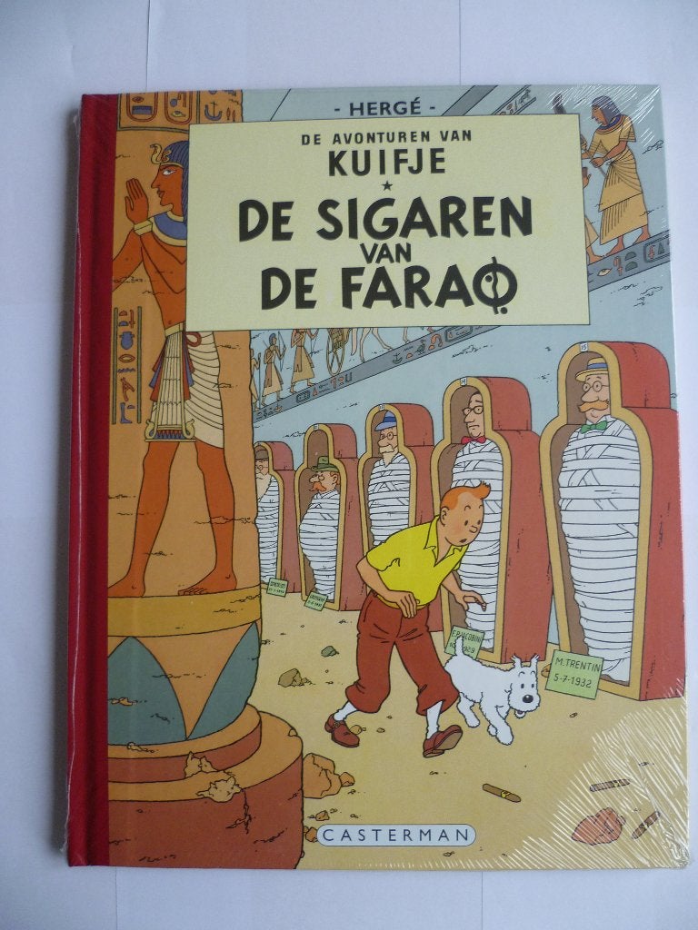 KUIFJE 1E DRUK FACSIMILE UITGAVE"DE SIGAREN V/D FARAO"2003, Boeken, Eén stripboek, Nieuw, Ophalen of Verzenden, Hergé