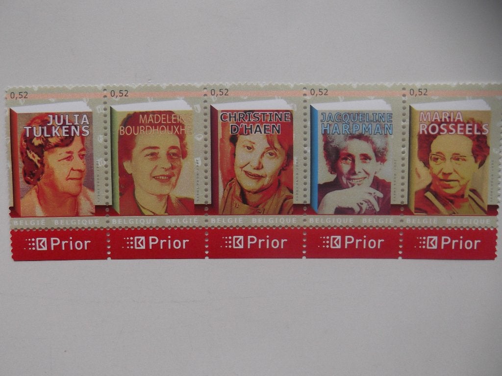 3616-3620 Schrijfsters - Auteurs féminins, Timbres & Monnaies, Timbres | Europe | Belgique, Enlèvement ou Envoi, Non oblitéré