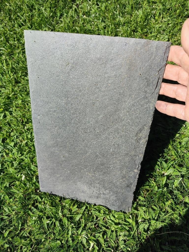Ardoises naturelles, 15 m² ou plus, Gris, Pierre ou Argile, Enlèvement
