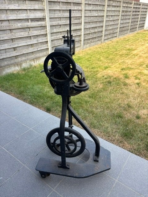 Antieke industriële naaimachine Gebr. Dohle - Braun Frères, Antiek en Kunst, Antiek | Naaimachines, Ophalen