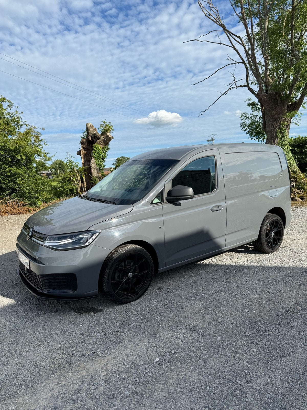 Volkswagen Caddy Utilitaire 2021 – 2.0 TDI 122ch DSG, Autos, 90 kW, Argent ou Gris, Achat, Euro 6