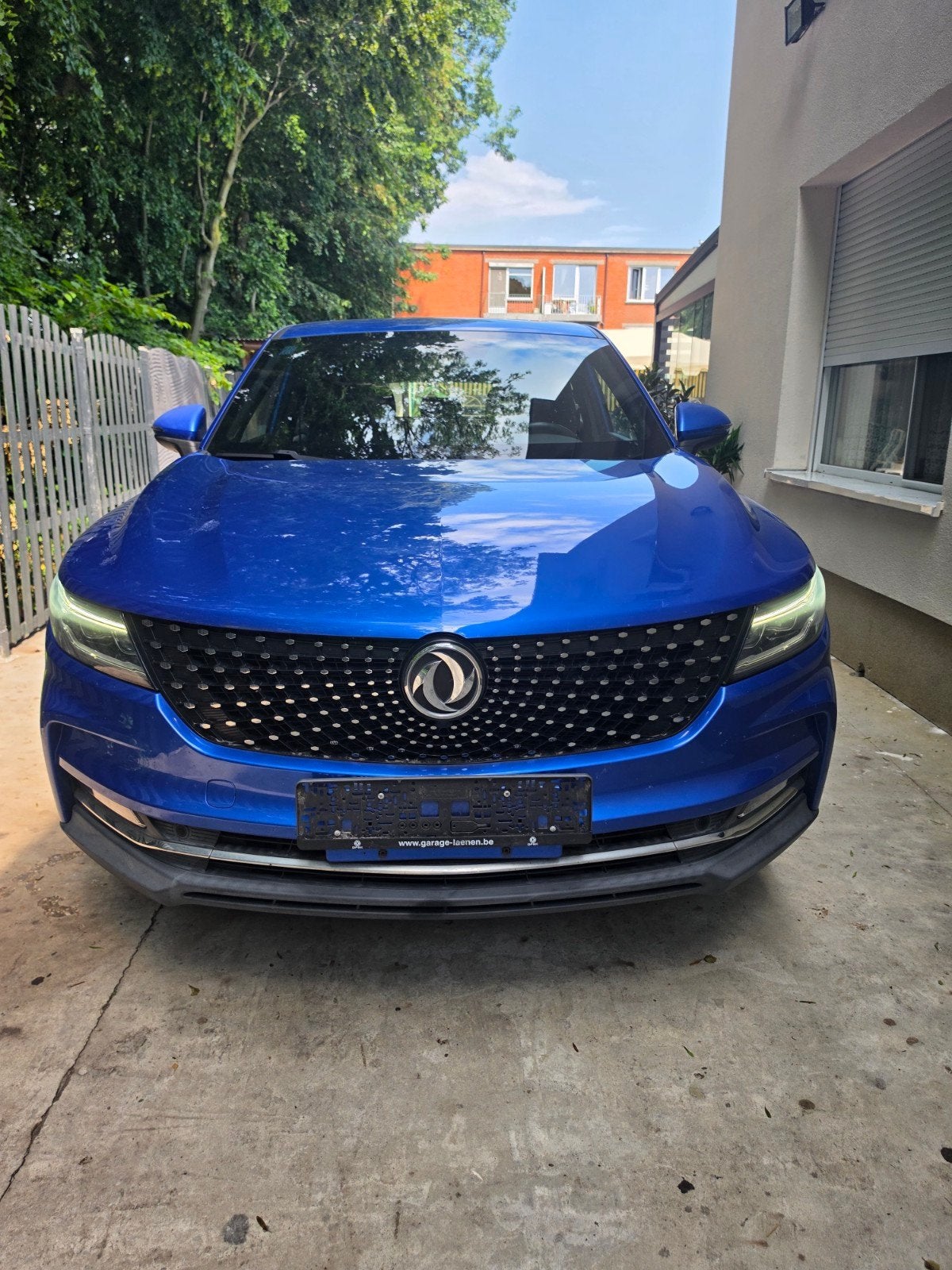 Dfsk fengon 1.5 benzine Automaat, Auto's, Automaat, Blauw, Leder, Bedrijf