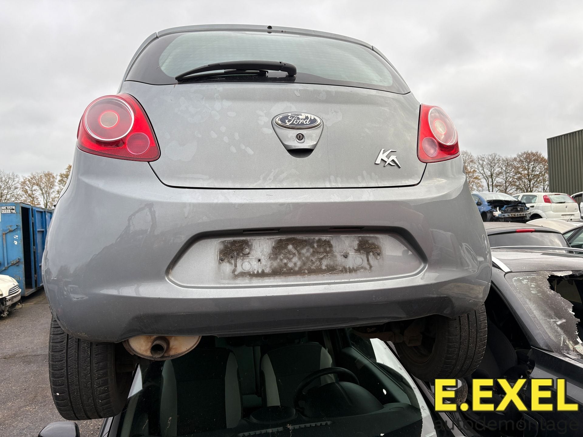 Achterbumper Ford Ka 2 2008-16 Kleur: 59, Auto-onderdelen, Carrosserie, Bumper, Ford, Achter, Gebruikt, Herkomst onderdeel bekend