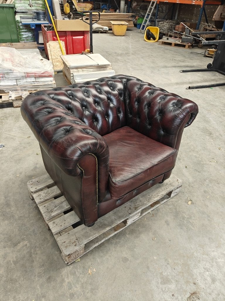 Chesterfield, Huis en Inrichting, Ophalen, Zo goed als nieuw, Eenpersoons
