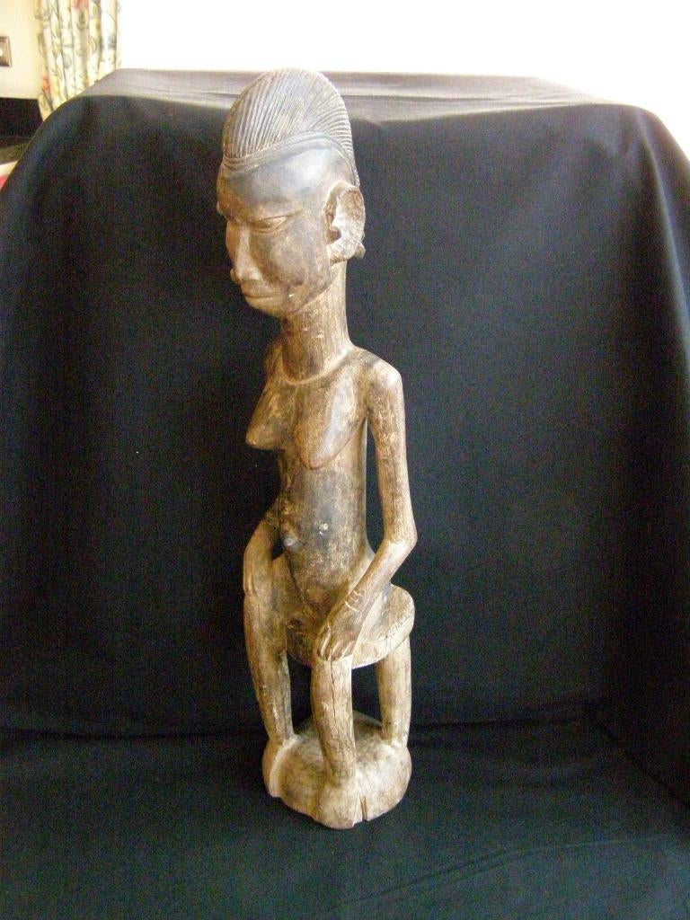Voorouderfiguur - Baule - Ivoorkust - BLOLO BLA, Antiek en Kunst, Ophalen of Verzenden