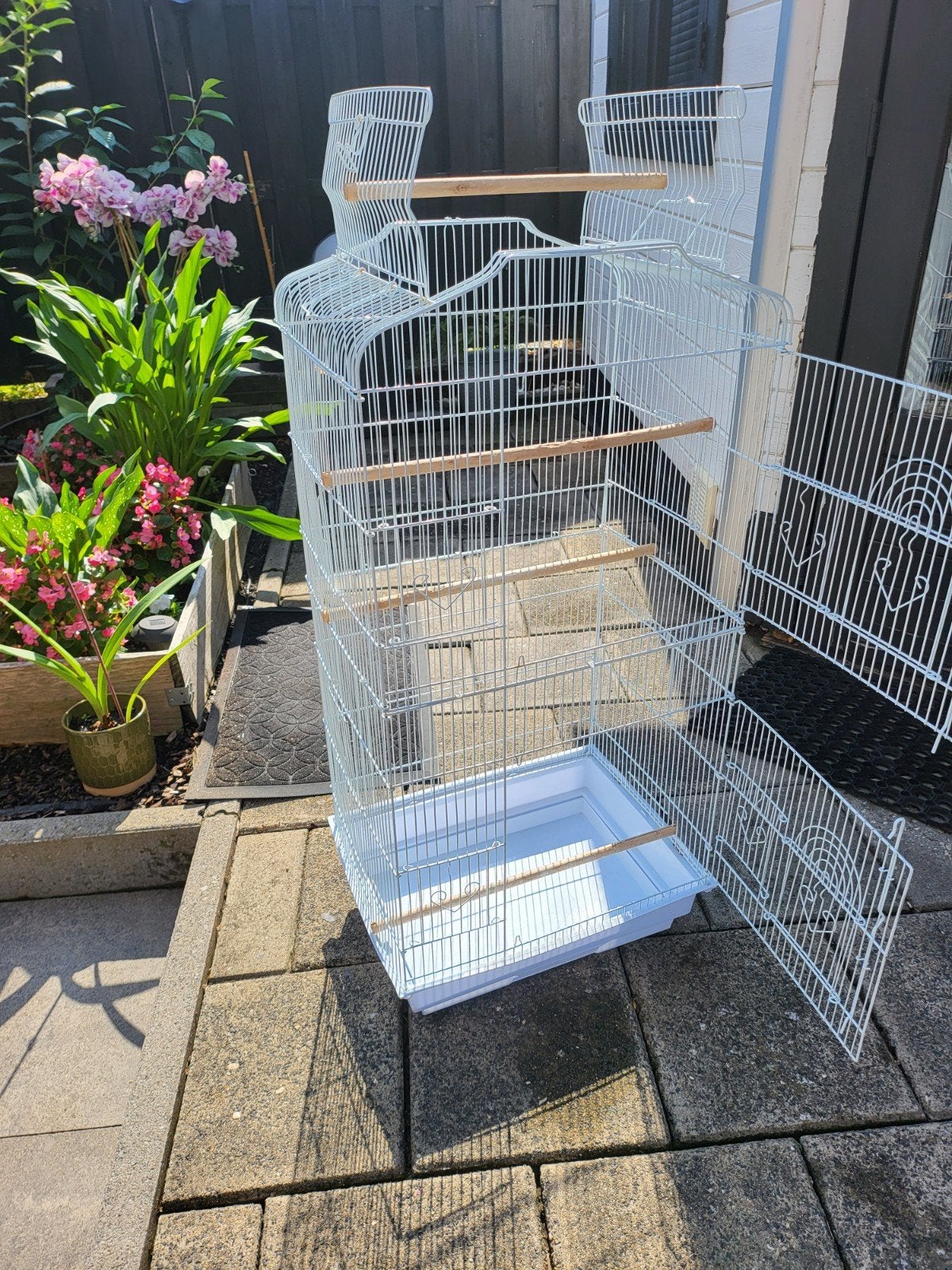 Mooie grote vogelkooi, Dieren en Toebehoren, Ophalen, Kooi, Minder dan 75 cm, Zo goed als nieuw
