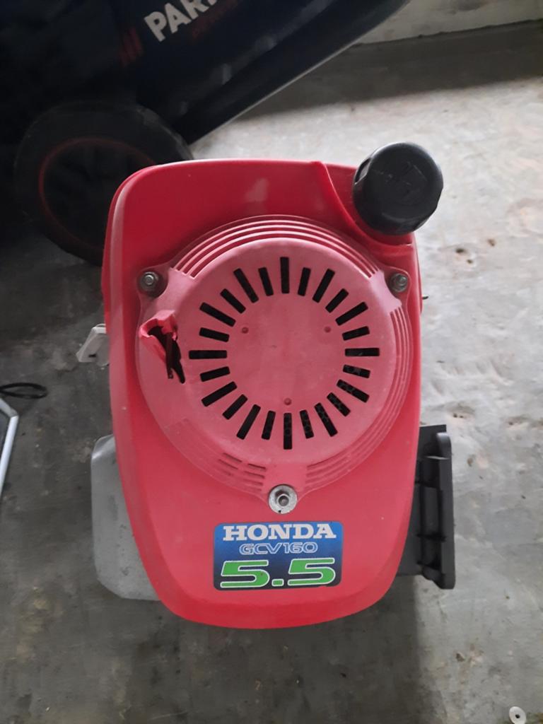 Motor honda grasmaaier, Ophalen