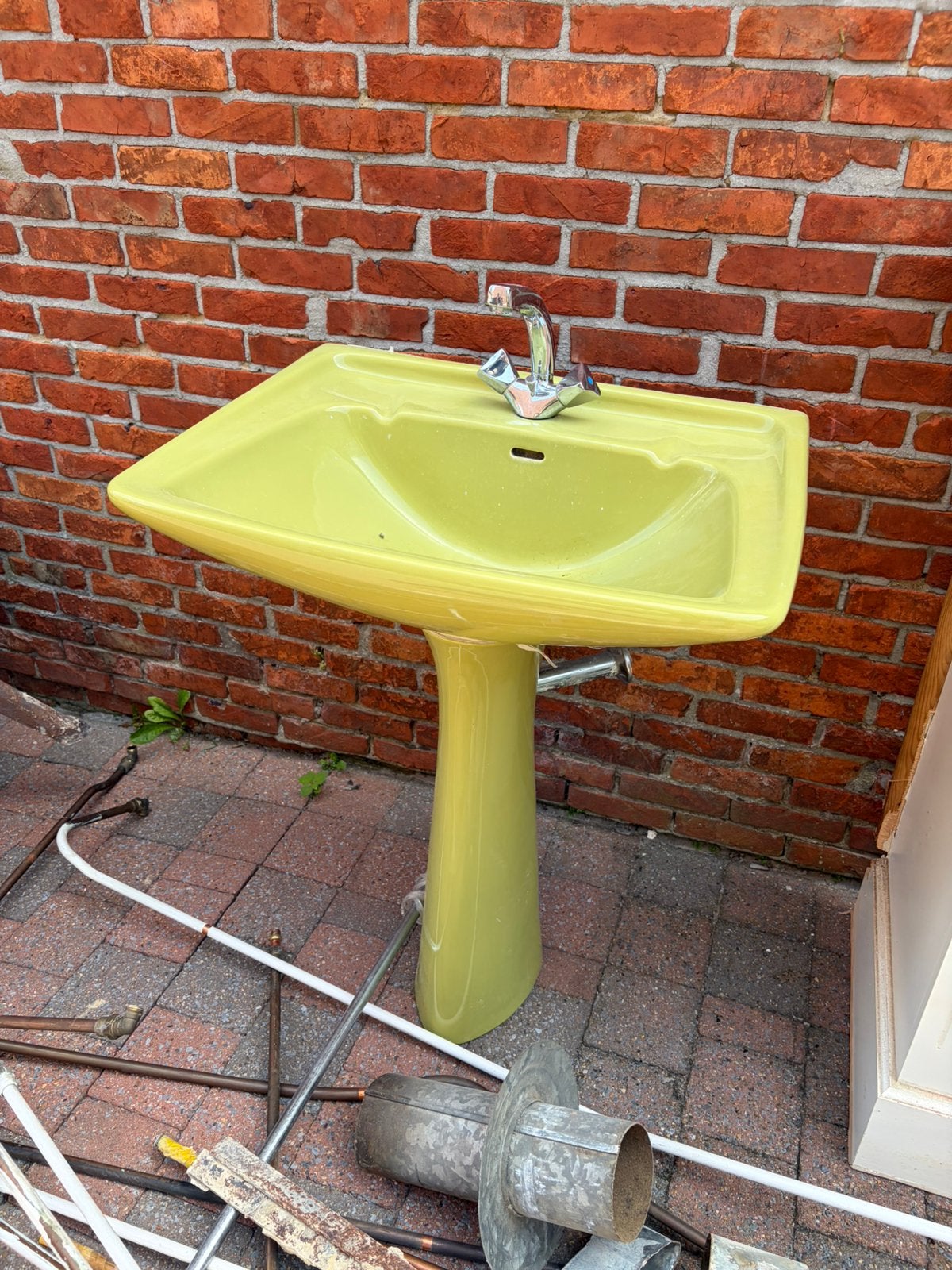 Lavabo, Doe-het-zelf en Bouw, Sanitair, Ophalen, Zo goed als nieuw