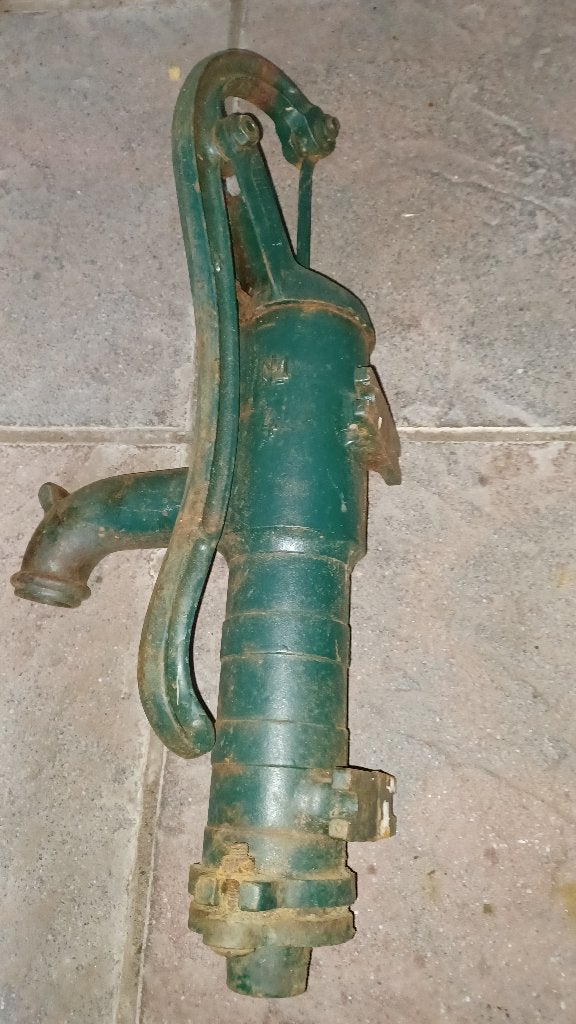 pompe à eau, Enlèvement, Utilisé, Manuelle