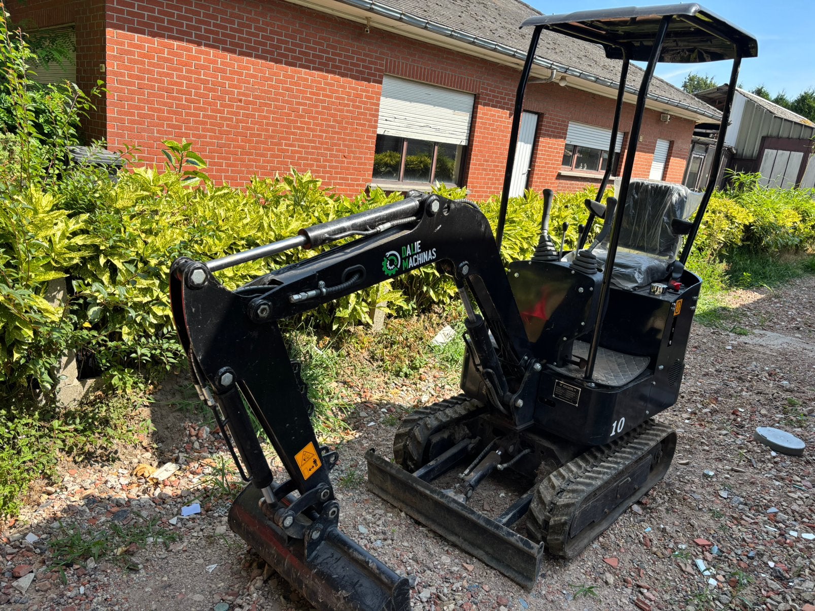 Mini Graafmachine 1 ton – Slechts 21,7 werkuren, Ophalen, Graafmachine