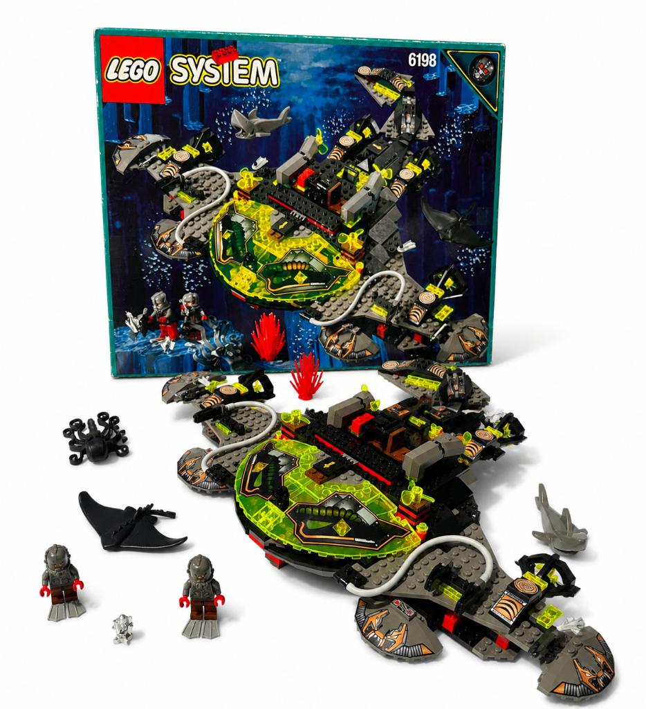 LEGO 6198 Sting Ray Stormer – compleet met doos en boekje, Gebruikt, Overige thema's, Lego, Ophalen of Verzenden