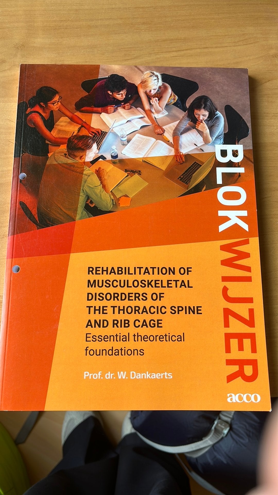 Blokwijzer: Rehabilitation of musculoskeletal disorders of t, Ophalen of Verzenden, Wim Dankaerts