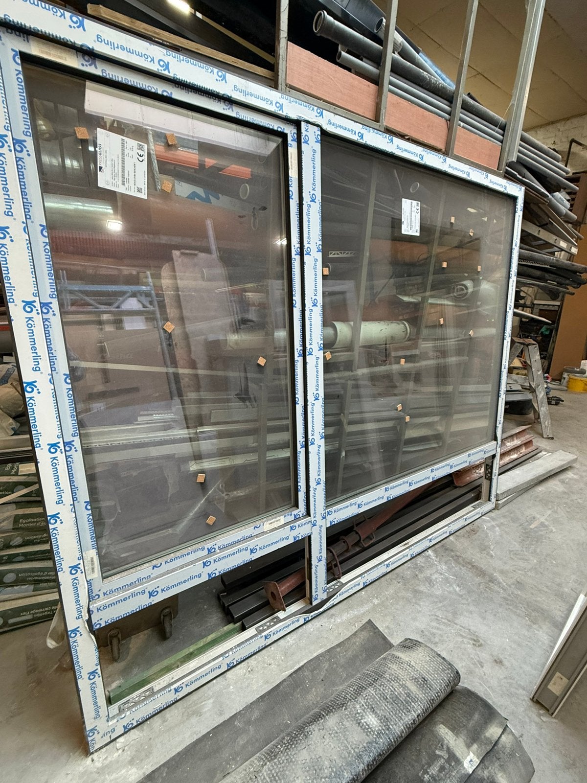 Dubbele beglazing, Enlèvement, Comme neuf
