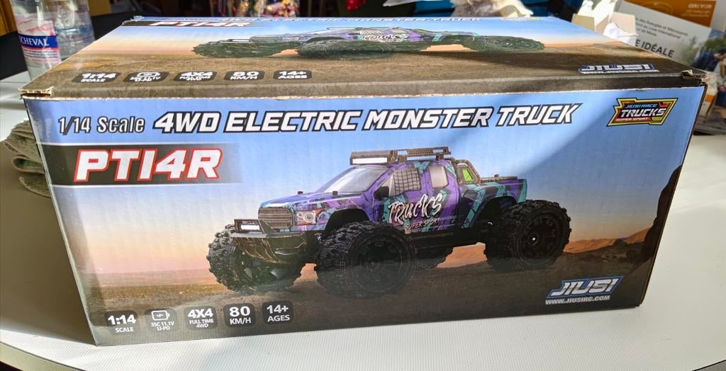 Voiture Tout-Terrain Télécommandée, Vitesse max 80KM/H Neuf, Hobby & Loisirs créatifs, Modélisme | Radiocommandé & Téléguidé | Voitures
