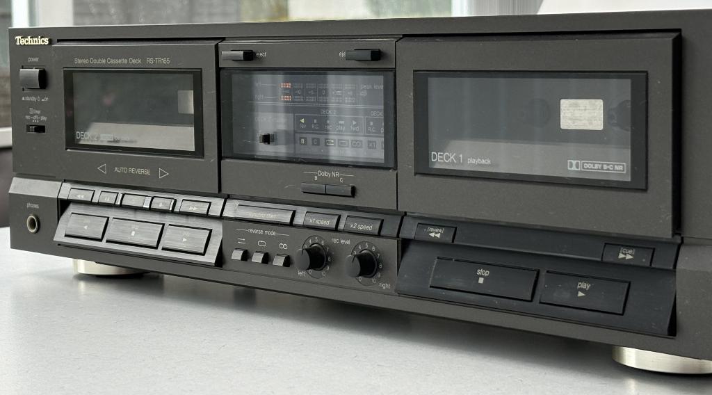 Dubbel Cassettedeck Technics, Audio, Tv en Foto, Cassettedecks, Ophalen, Dubbel, Auto-reverse