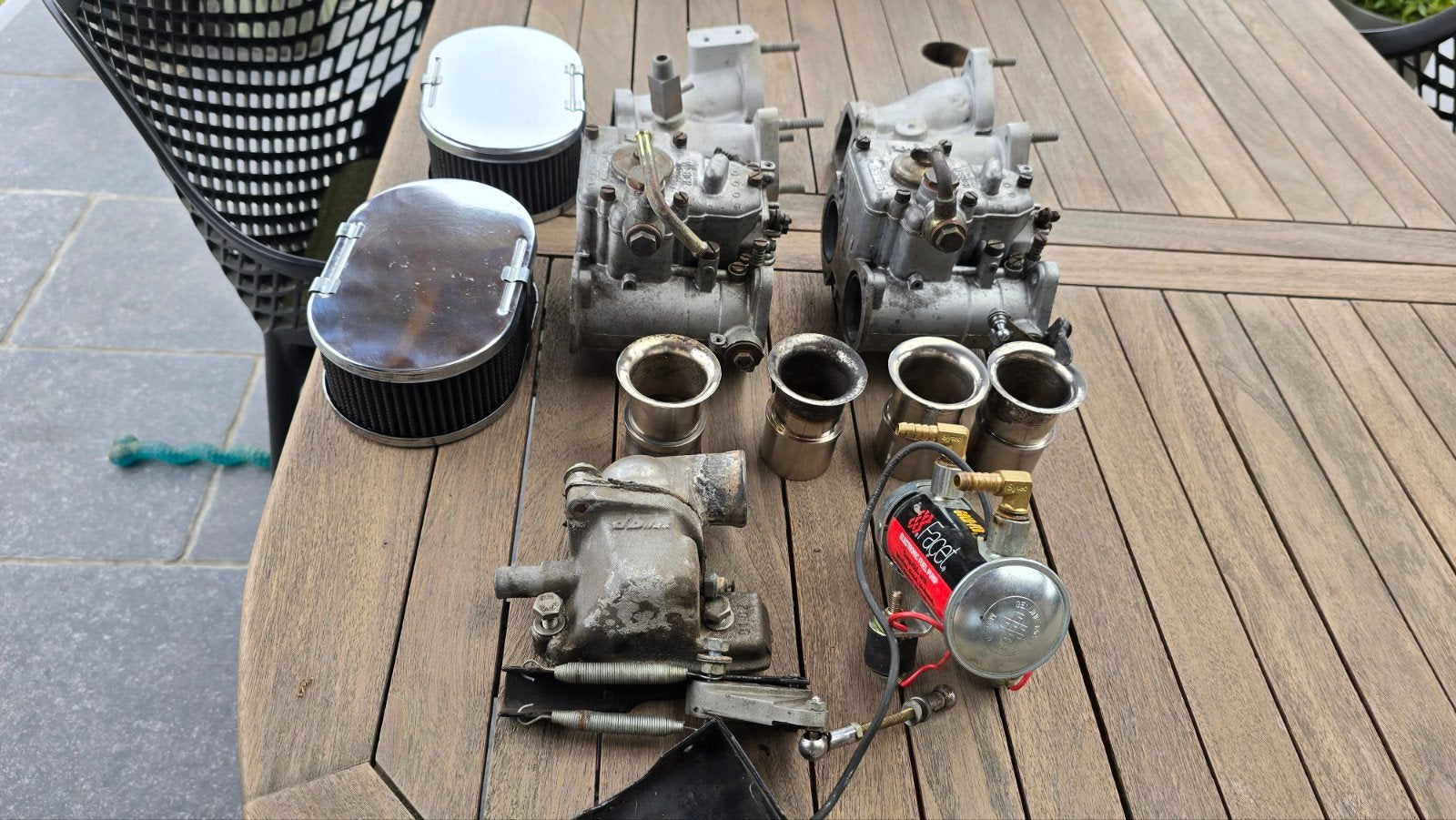 Set complet de 40er Webers pour Opel CIH, Autos : Pièces & Accessoires, Moteurs & Accessoires, Enlèvement, Opel