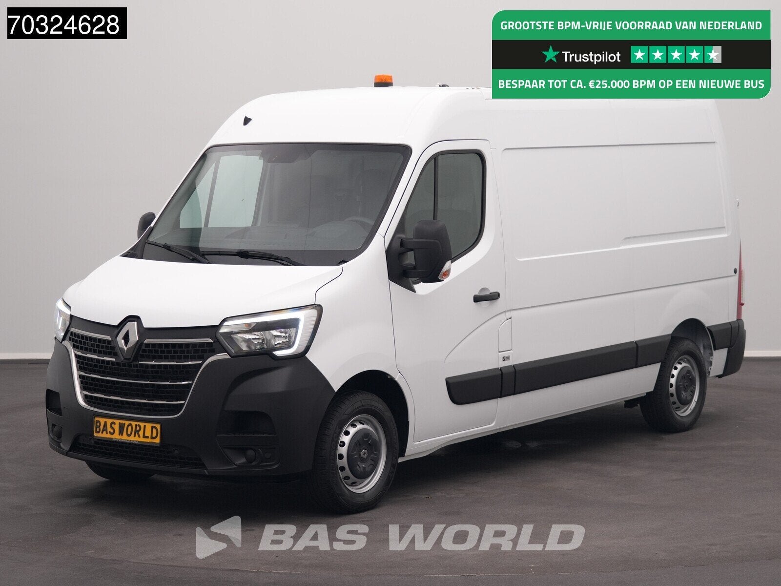 Renault Master 135PK L2H2 Trekhaak LED Airco Cruise Camera S, Autos, Camionnettes & Utilitaires, Achat, Euro 6, Entreprise, 3 places