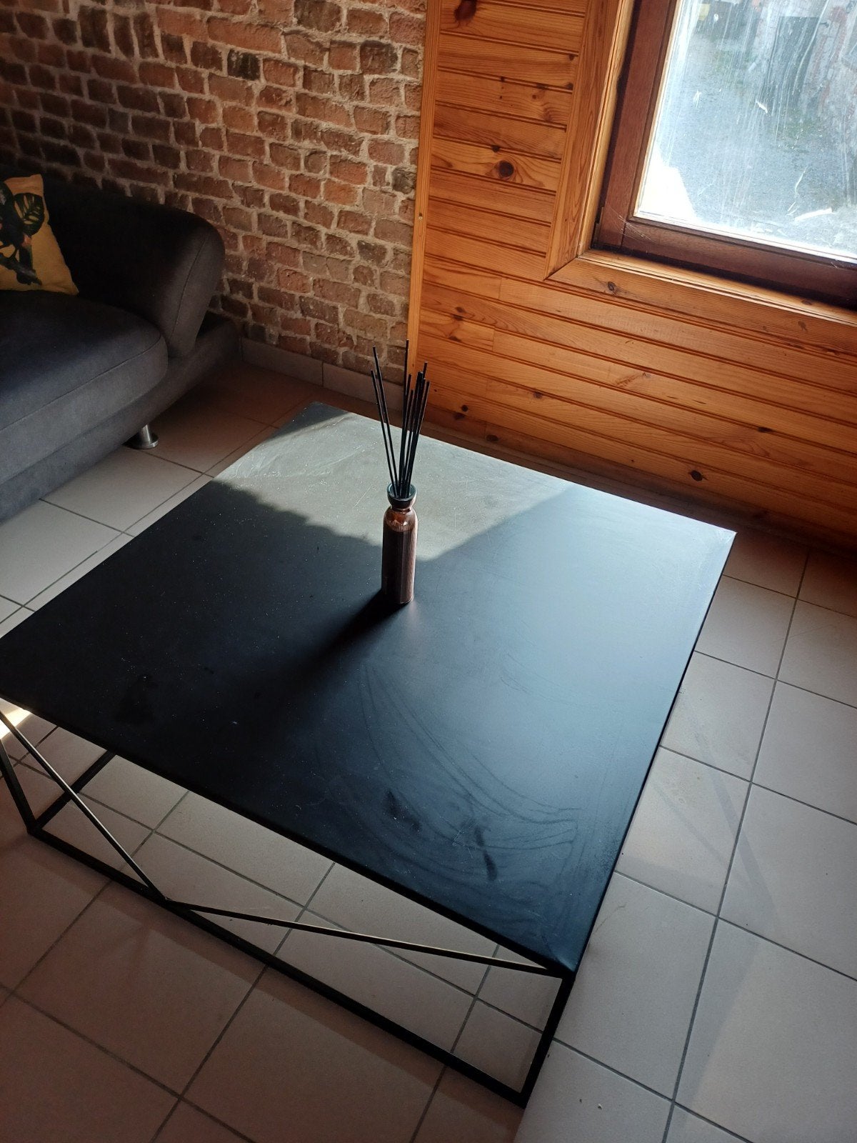 table de salon, Ophalen, Glas