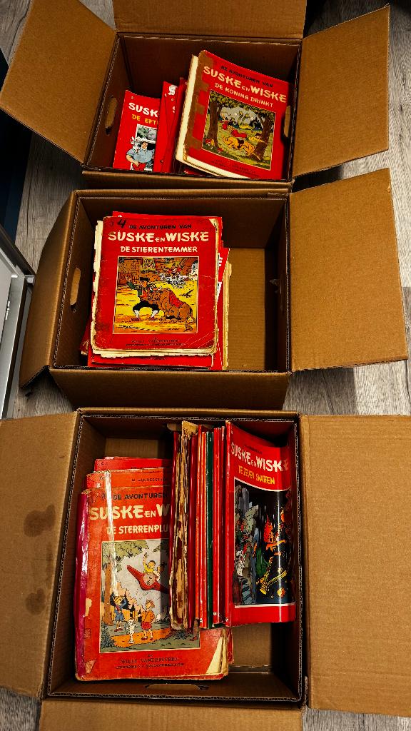 Grote collectie Suske en Wiske (oude + veel albums), Ophalen, Gelezen